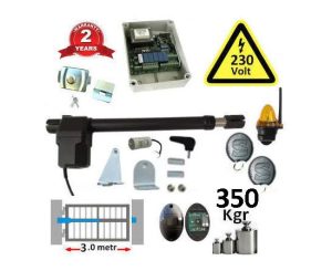 Μοτερ Μπράτσο Ανοιγόμενης Αυλοπορτας Σετ 5 - 3mtr ως 350Kgr Profelmnet-MPC-600