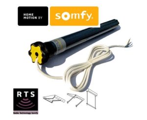 SOMFY 1167038 ALTUS 60 RTS 120/12 210Kgr Ασύρματος Κινητηρας Ρολου Τεντας
