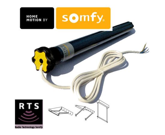 SOMFY 1167038 ALTUS 60 RTS 120/12 210Kgr Ασύρματος Κινητηρας Ρολου Τεντας