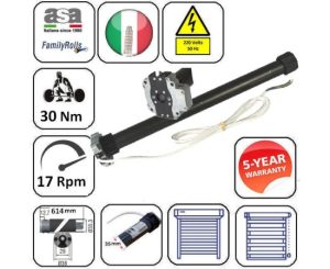 Μοτερ Μανιβελα Ρολων 2254406 30Nm/17Rpm/56Kgr Vale