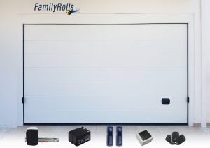 Γκαραζόπορτα Οροφής Πολύσπαστη πλάτος 5200 * 2400 ύψος