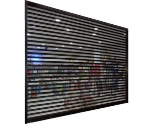 Γκαραζ Πλ 6μ x Υψ 2,6 μ Κουτι 320 Διάτρυτη Περσίδα 19χ77 Τηλεχειριζόμενο