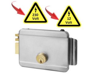 SOMFY 12V DC ELECTRIKAL LOCK 9019552