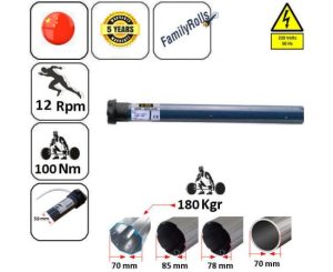 Μοτερ Ρολων Απλό Εως 180 Kgr AM60-100-12-G