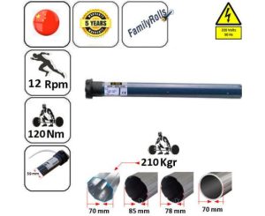 Μοτερ Ρολων Απλό Εως 210 Kgr AM60-120-09-G