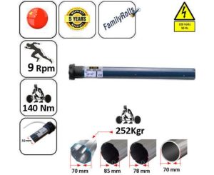Μοτερ Ρολων Απλό Εως 252 Kgr AM60-140-09-G
