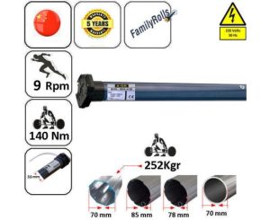 Μοτερ Ρολλο Μανιβελάτο Εως 252 Kgr AM60-140-09-M