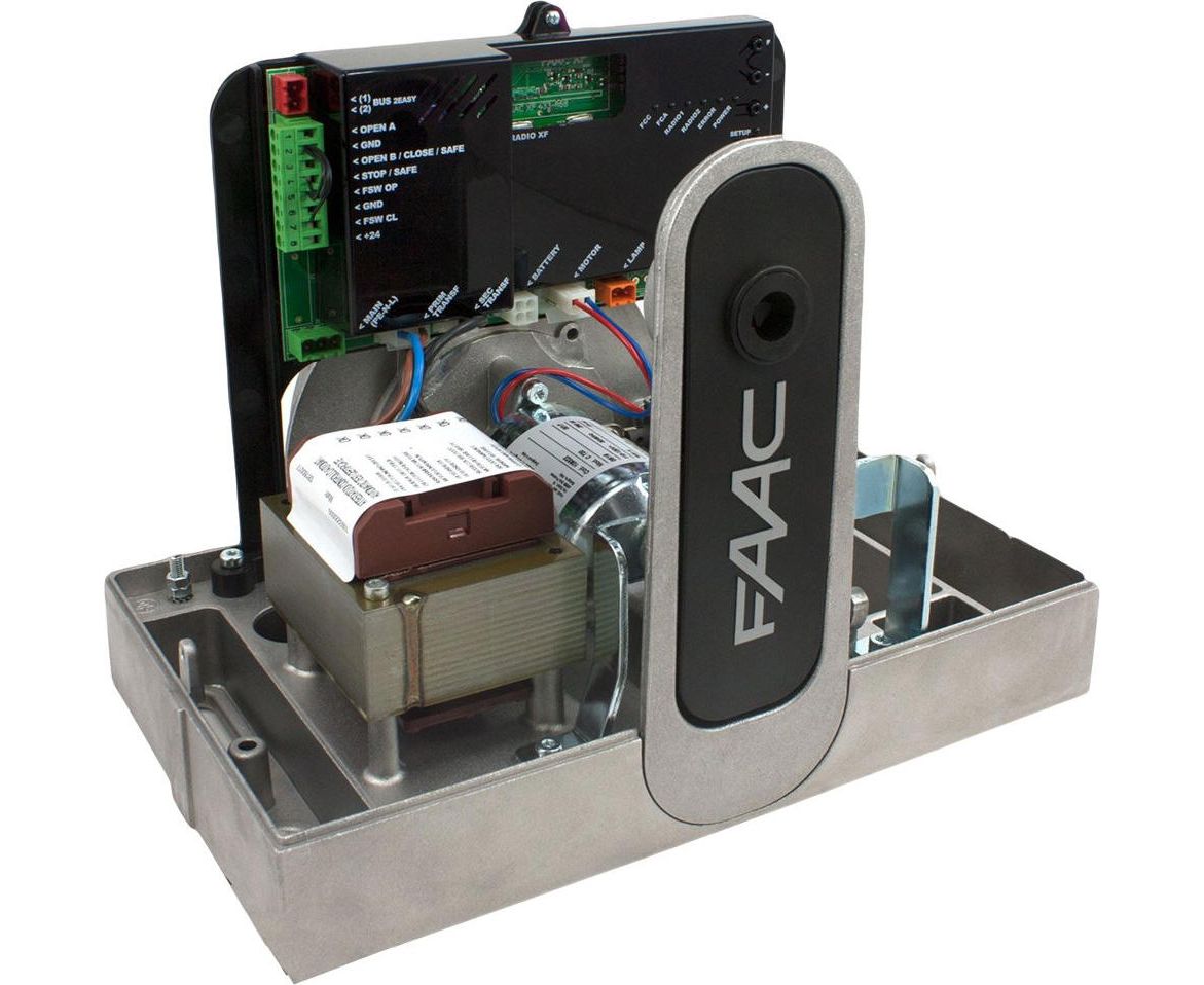 Faac 24V Μοτερ συρόμενης πόρτας εώς 400Kg Set 06 - Image 2