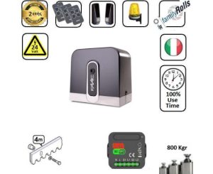 Faac8-C721-24V-SET-45  - Μοτερ για συρόμενες γκαραζόπορτες εώς 800 Kg Λαδιου 24Volt