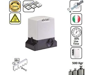 Faac5-740-Z16-SET-04  - Μοτερ για συρόμενες γκαραζόπορτες εώς 500 Kg