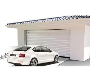 Γκαραζόπορτα Αλουμινίου Πολυουρεθάνης πλάτος 370 x 260 ύψος