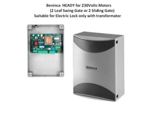 Beninca Heady-230V Πίνακας Λειτουργιών για Μπράτσα 230 Vac