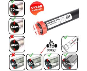 Acomax 50Nm 90Kgr Μη μανιβελάτο Κωδ MX-K 550