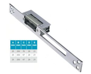 PRL-02F  Ηλεκτρικο Κυπρί  Δεξί & Αριστερό Μονιμης Απασφαλησης Ρυθμιζόμενο