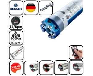 Μοτερ Ασυρματο Becker 60Nm