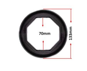 Δαχτυλίδι Αξονα 70 σε 133 χιλ mm RING-70-133  - OEM