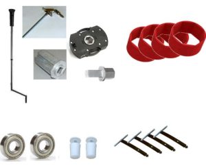 ΣΕΤ Μανιβέλα Μαυρα SET-CRNK-9005 - Familyrolls