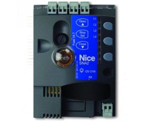 NICE SNA2 Πίνακας Ελέγχου για Γκαράζ Οροφής  SPINKIT20, SPINKIT 21 και SPINKIT22