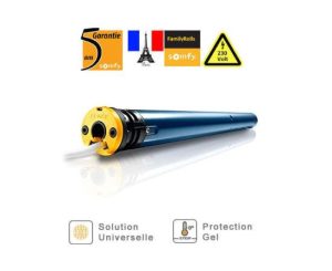 SOMFY 1021376 Μοτερ  8Kgr Κοντό Σωληνωτό LS 40 S 4/16