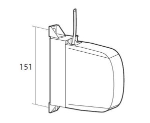 Ταμπακιέρα Κορδόνι Λευκη STRP-9010-Κ - OEM
