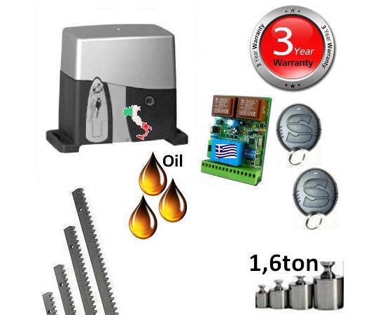 ΜΟΤΕΡ ΣΥΡΟΜΕΝΗΣ ΠΟΡΤΕΣ- ΓΚΑΡΑΖΟΠΟΡΤΑΣ VDS SL1600-OIL- Set40