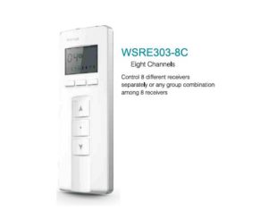 EDOOR ED-TX303 8C 8κάναλο Τηλεχ μοτέρ, ρολά, τέντα.