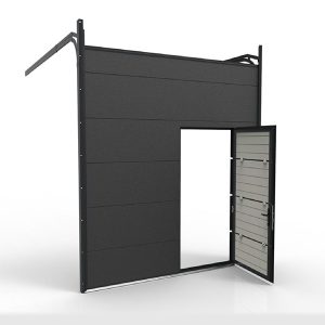 Πόρτα Πεζών Σε Γκαραζόπορτα Οροφής 100 * 220