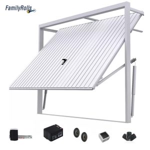 Γκαραζόπορτα Οροφής Ηλεκτρική Μονοκόμματη πλάτος 2355 x 1990 ύψος