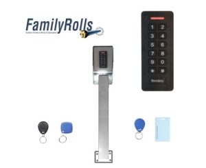 KLMN-02-CRD-PL  Κολωνάκι με Καρταναγνώτη Φωτιζόμενο