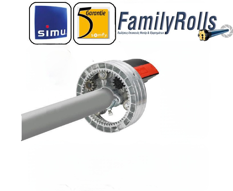 Simu 140Nm Κεντρικό μοτέρ μέχρι 220Kg για άξονα Φ76