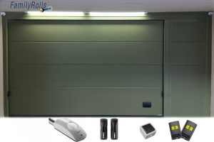 Γκαραζόπορτα Οροφής Πολύσπαστη πλάτος 3600 * 2400 ύψος Χρώμα Ral