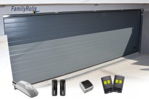 Γκαραζόπορτα Οροφής Πολύσπαστη πλάτος 3200 * 2400 ύψος Χρώμα Ral