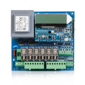 4114 LCD αυτοματισμός για 2 μοτέρ 230VAC