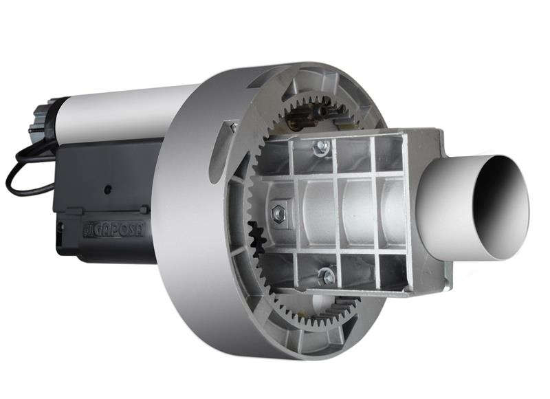 Gaposa 270 Κεντρικό διπλό μοτέρ ρολού μέχρι 380 κιλά, για άξονα Φ76