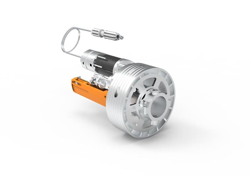 SPARK 420 Κεντρικό Διπλό Μοτέρ για ρολό με άξονα 76 έως 360 κιλά